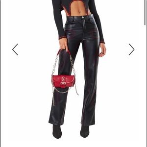 The Krispy Faux Leather Pants